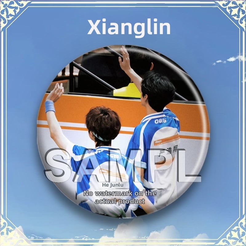 Hátizsák kitűző – fan-merch, Tinplate anyag