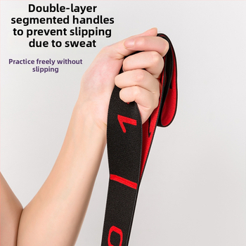 Joga elastična traka za otvaranje ramena, rastezna traka za plesne vježbe, visoka elastičnost, razine otpora 8/10/12