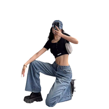 T-shirt, ανάμειξη βαμβάκι-βισκόζη, V-λαιμόκοψη, κοντά μανίκια, στενή γραμμή