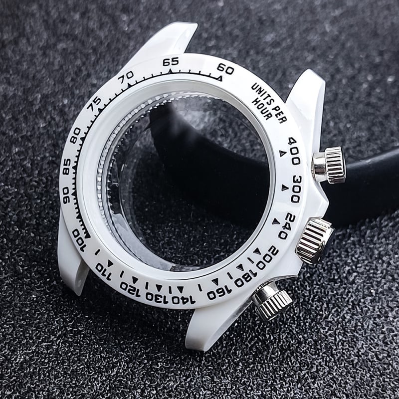 Аксесоар за часовник – прозрачен каучуков корпус с акрилно стъкло, съвместим с VK63 кварцов механизъм; кутия: 1 бр.; пускане лято 2024