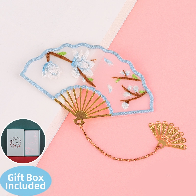 Siuvinėjimo komplektas užrašų knygelėms – Suzhou siuvinėjimas pradedantiesiems, automobilio puošmena, senovės Kinijos stilius