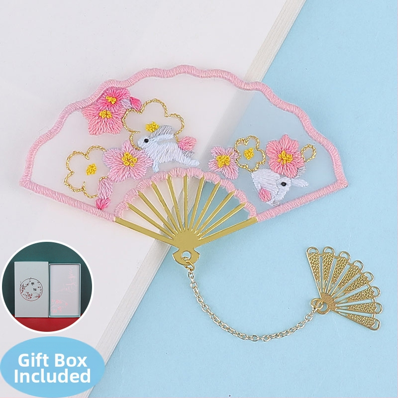 Siuvinėjimo komplektas užrašų knygelėms – Suzhou siuvinėjimas pradedantiesiems, automobilio puošmena, senovės Kinijos stilius