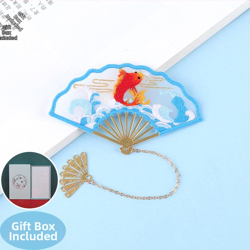 Siuvinėjimo komplektas užrašų knygelėms – Suzhou siuvinėjimas pradedantiesiems, automobilio puošmena, senovės Kinijos stilius