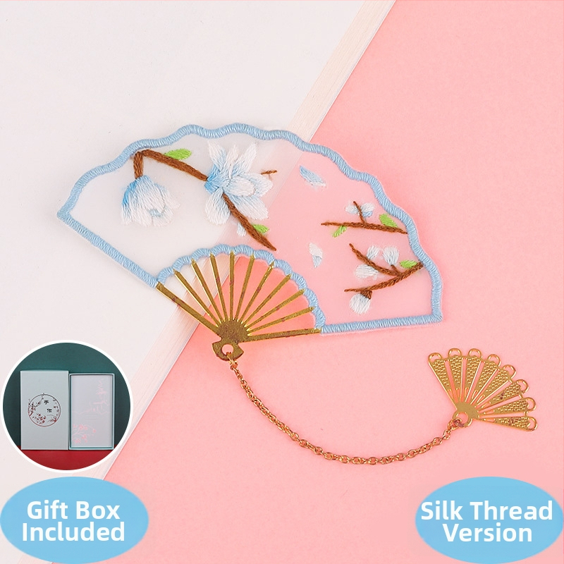 Siuvinėjimo komplektas užrašų knygelėms – Suzhou siuvinėjimas pradedantiesiems, automobilio puošmena, senovės Kinijos stilius