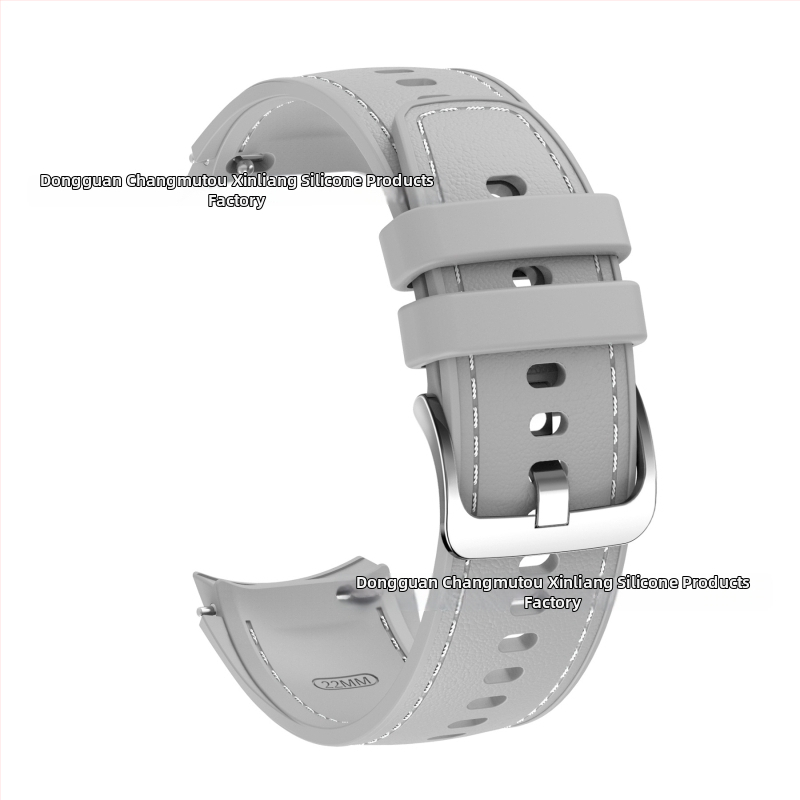 OPPO Watch X2 Silikónový remienok kompatibilný s OPPO Watch X – Silikónový pás, pracka s kolíkom, prispôsobiteľná veľkosť rozhrania