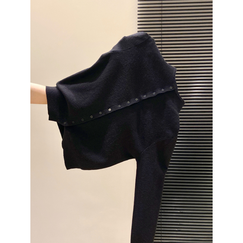 Korejskog stila pleteni kardigan na gumbe za jesen-zimu, vitak i elegantan ženski džemper-jakna s dugim rukavima.