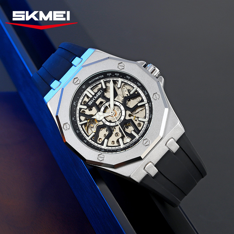 Skmei M036 Mehanički sat s noćnim osvjetljenjem i tourbillonom, vodootporan do 30 m