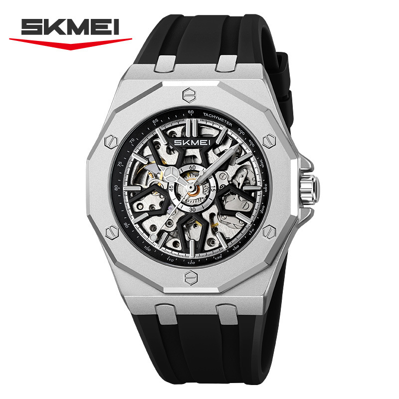 Skmei M036 Mehanički sat s noćnim osvjetljenjem i tourbillonom, vodootporan do 30 m