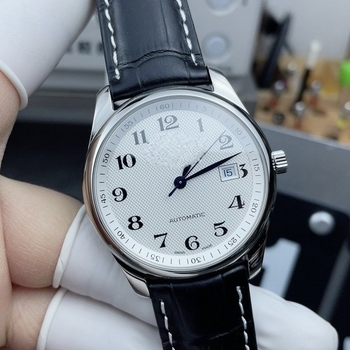 Muški sat od nehrđajućeg čelika, automatsko-mehanički mehanizam, model 2813, Pearl pokret, kalendar, vodootporan 30m