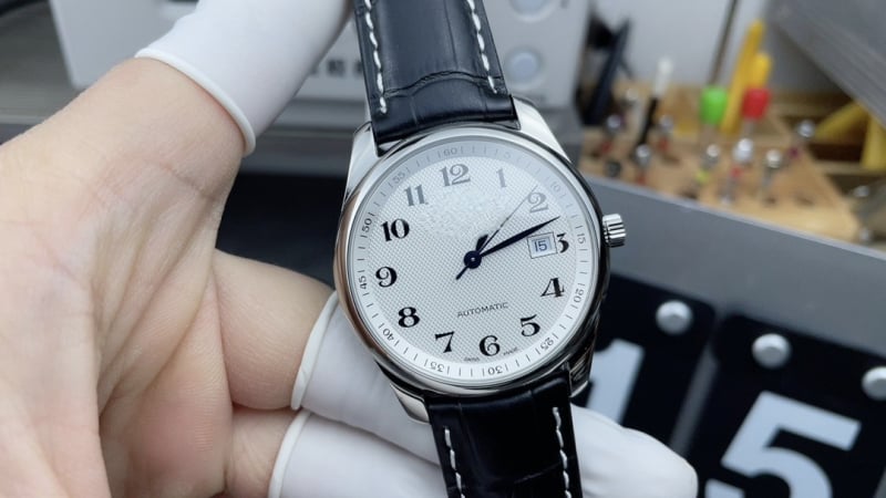 Muški sat od nehrđajućeg čelika, automatsko-mehanički mehanizam, model 2813, Pearl pokret, kalendar, vodootporan 30m