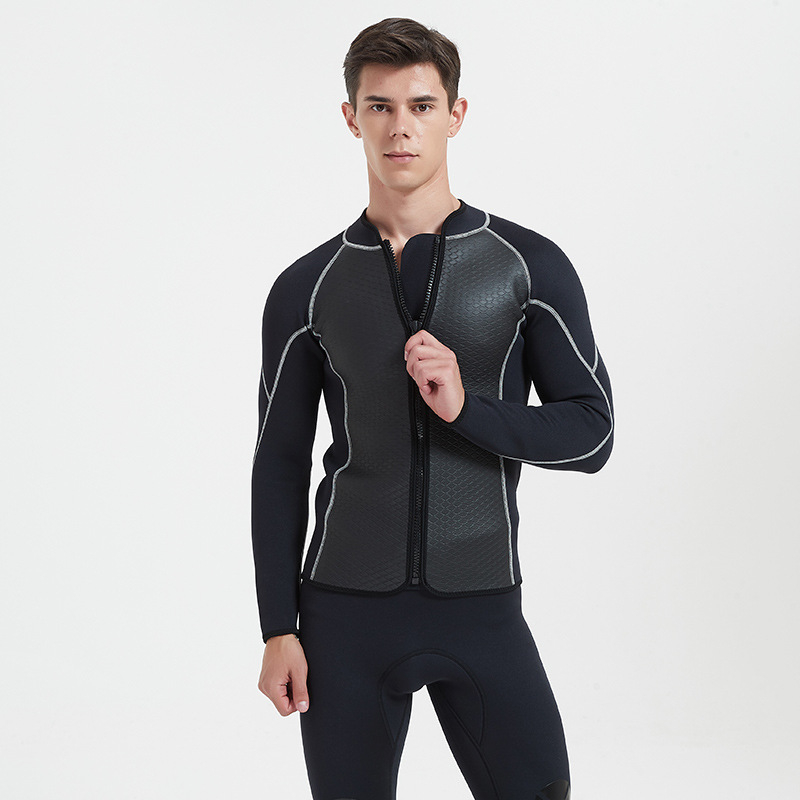 REDESHIP 2/3mm dijeljeni wetsuit set – top s dugim rukavima i hlače, topli, unisex, za ronjenje, snorkeling i plivanje