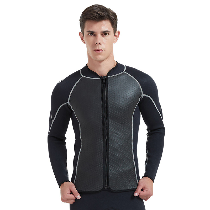 REDESHIP 2/3mm dijeljeni wetsuit set – top s dugim rukavima i hlače, topli, unisex, za ronjenje, snorkeling i plivanje
