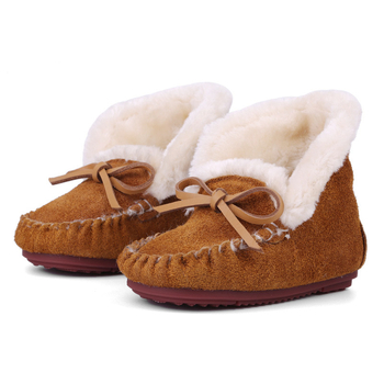 Pantofi loafer din piele de vițel pentru copii, stil coreean, talpă groasă, talpă din tendon de vițel