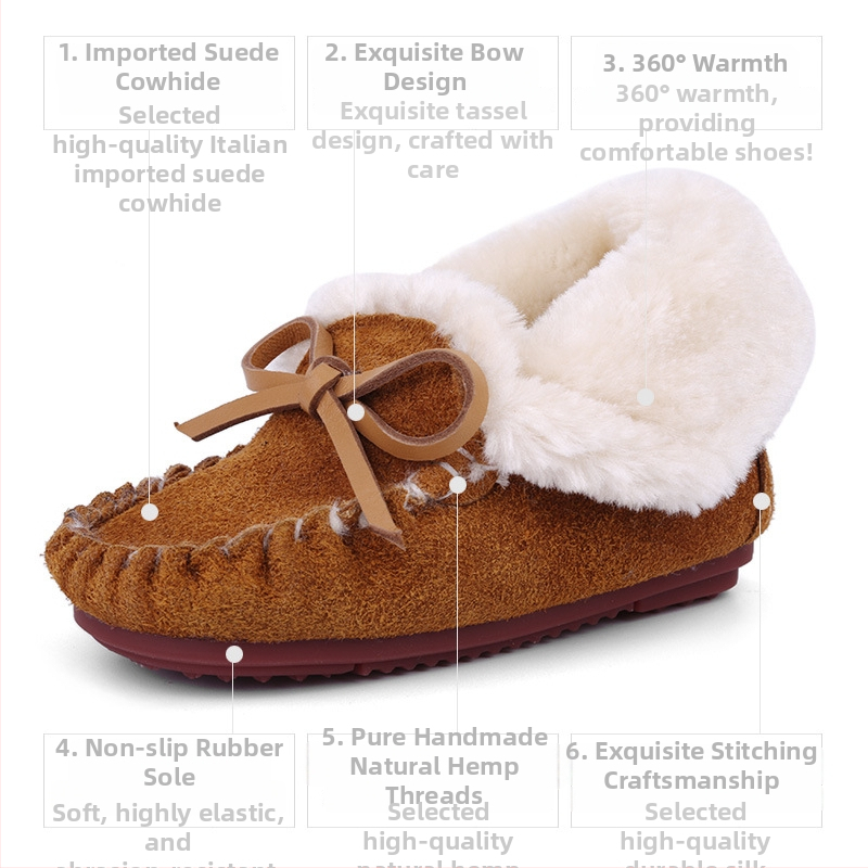 Pantofi loafer din piele de vițel pentru copii, stil coreean, talpă groasă, talpă din tendon de vițel