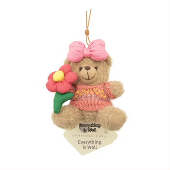 Automobilski aromaterapijski privjesak od plišanog medvjedića za unutarnju dekoraciju – crtani stil, auto ukrasi