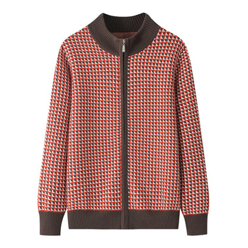 Sieviešu biezs vilnas kardigans, country stila ar māksliniecisku retro noskaņu, apaļš kakla līnija, garas piedurknes, brīvs piegriezums