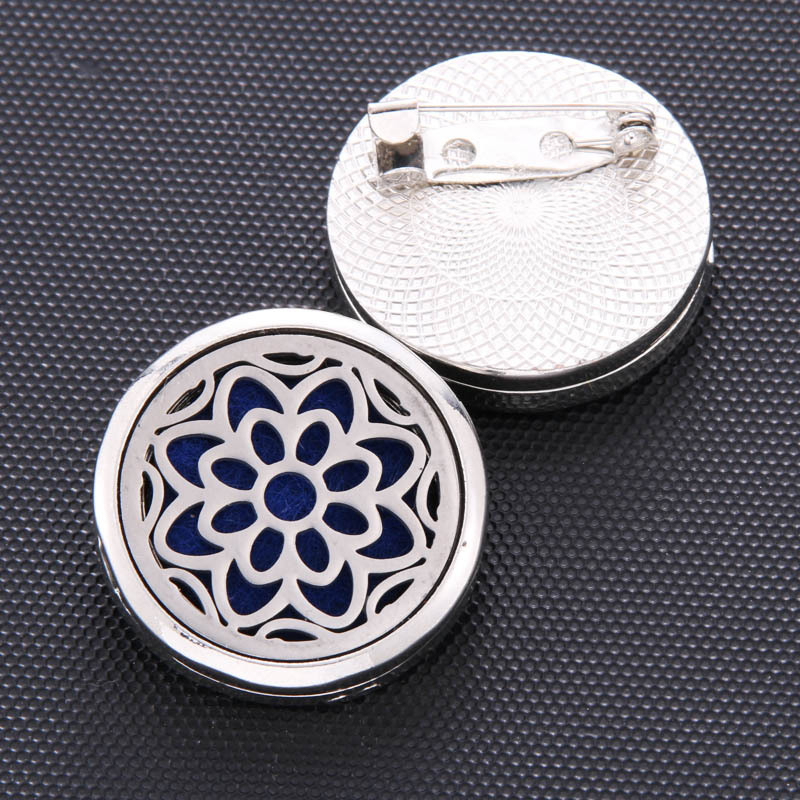 Broșă în formă de copac cu frunze | Aliaj | Totem, Unisex | Multifuncțională, Placare electrochimică, Personalizabilă