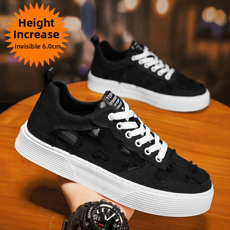 Vidēji augstas tīkla kurpes ikdienas lietošanai, iekšējā odere no mikrošķiedras ādas, gumijas zole, kraniuma raksts