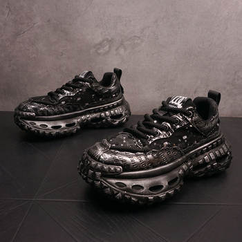 Vintažas sporta apavi ar zemiem augšpusi, apaļš purns, mikrošķiedras virsdaļa, gumijas zole, 3–5 cm papēdis