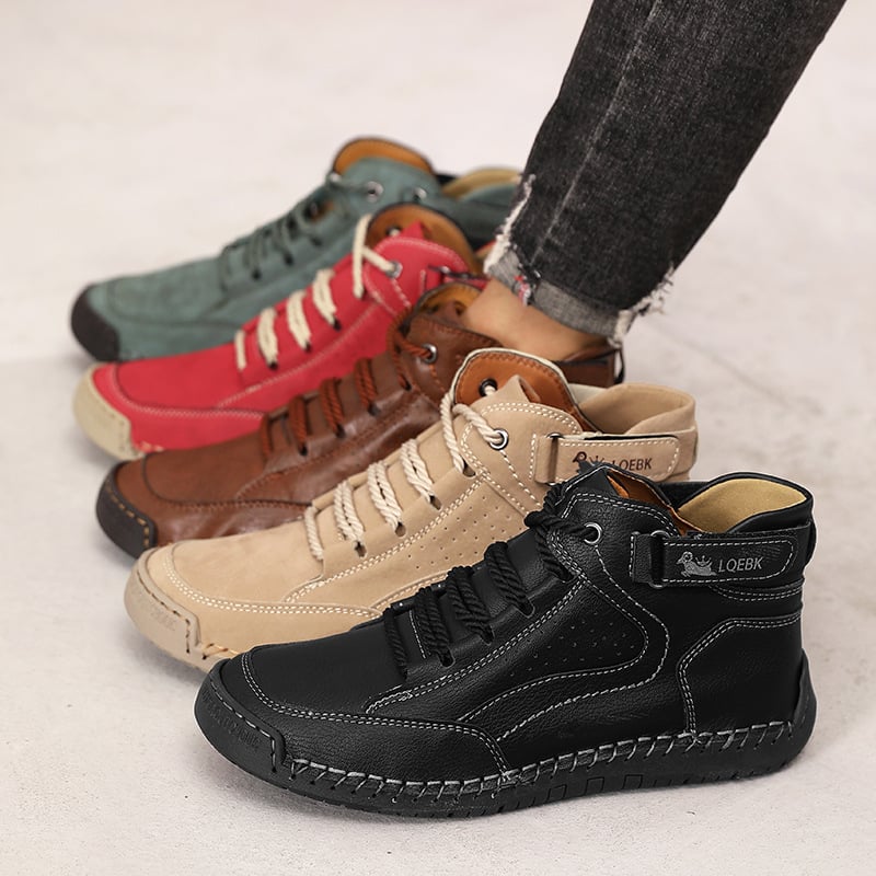 Meeste Martin jalatsid, luku ees, ümmargune varvas, madal konts (1–3 cm), ülaosa Super fiber, kummist talla