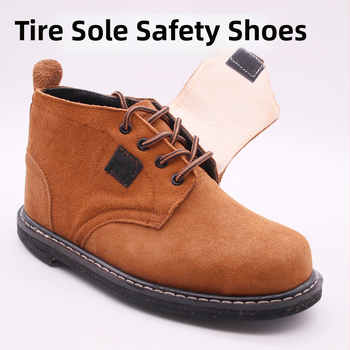 Töökingad keevitajale, kõrge varrega, teraskaitse varvas, veisnahk, kummist tald, nahkvooder