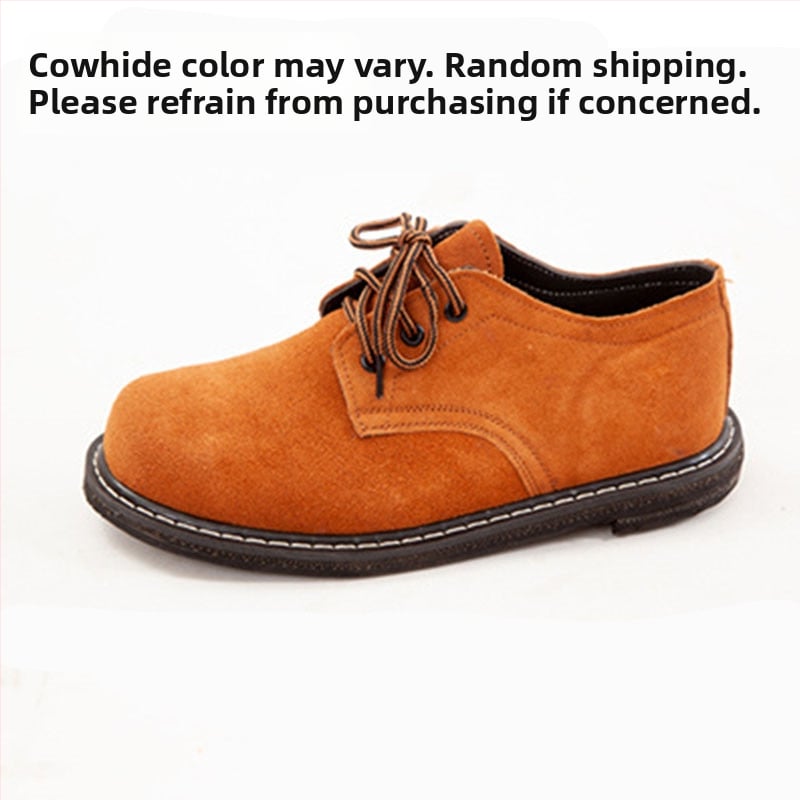 Töökingad keevitajale, kõrge varrega, teraskaitse varvas, veisnahk, kummist tald, nahkvooder