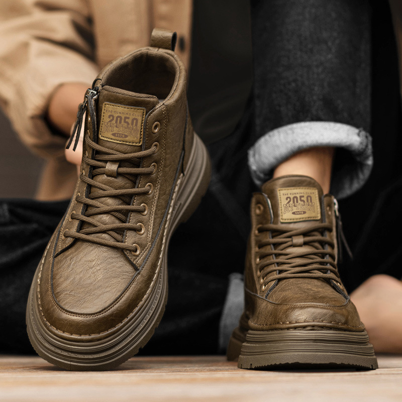 Martin zābaki vīriešiem – ūdensnecaurlaidīgi, pretslīdēšana, PU augšdaļa, režģa odere, injekcijas veidota zole