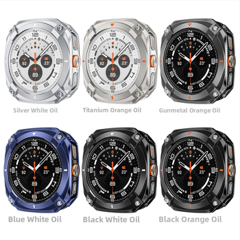 Samsung кейс за часовник — цинкова сплав + поликарбонат, съвместим със Samsung, тегло 17,5 g, марка Shadow Photography, пускане на пазара през 2025 г.