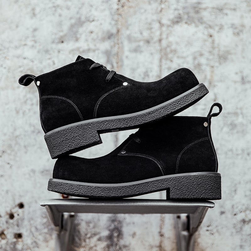 Мъжки ботуши Мартин | горна част: естествена кожа, вътрешност: естествена кожа, подметка: гума, нос: закръглен, нисък ток: 1-3 см