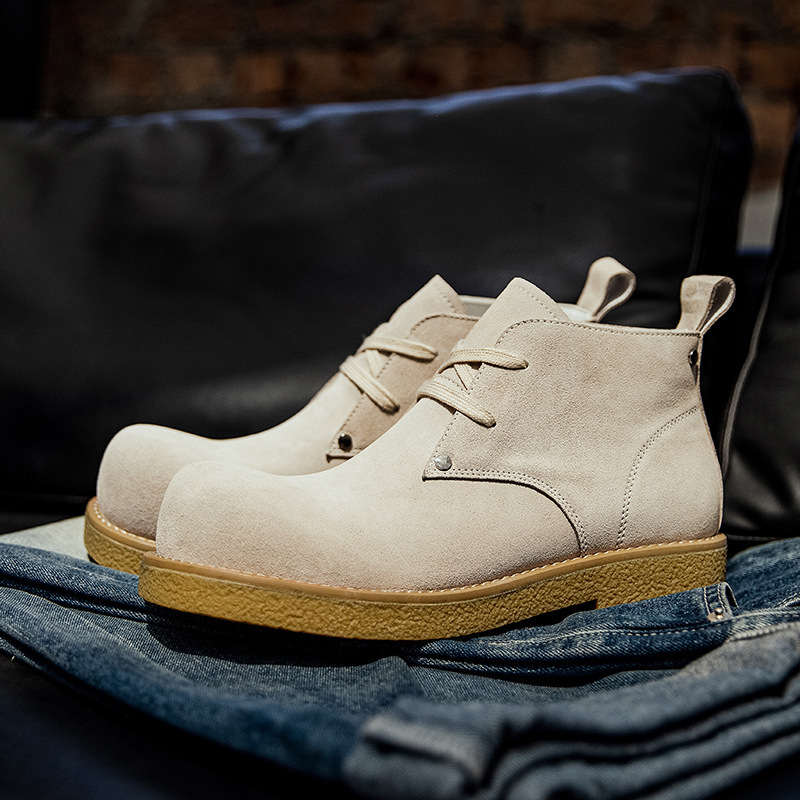 Мъжки ботуши Мартин | горна част: естествена кожа, вътрешност: естествена кожа, подметка: гума, нос: закръглен, нисък ток: 1-3 см