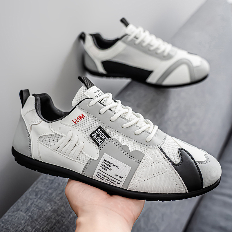 Meeste hingavad võrgust tossud, madala ülaosaga, värvilise ploki disain, EVA tald