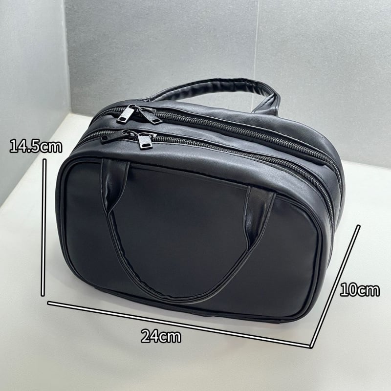 Козметичен несесер със три слоя, водоустойчив, голям капацитет, подходящ за пътуване