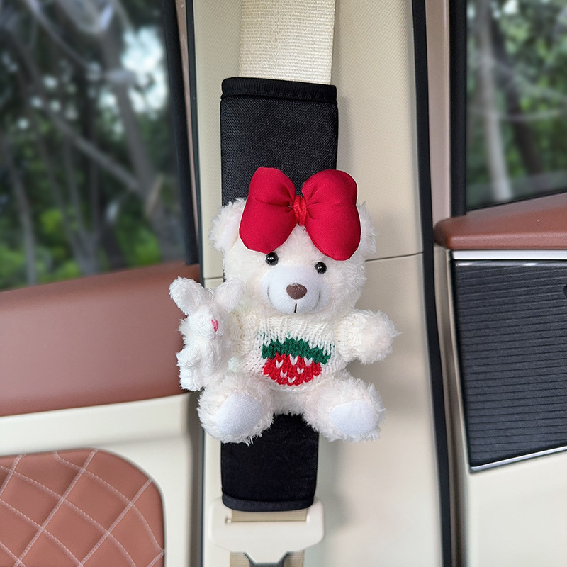 Hua Xinmo Sileda Meškių Pečių Diržo Apsauga, Polüester, 120 g, Auto Sise Dekoratsioon