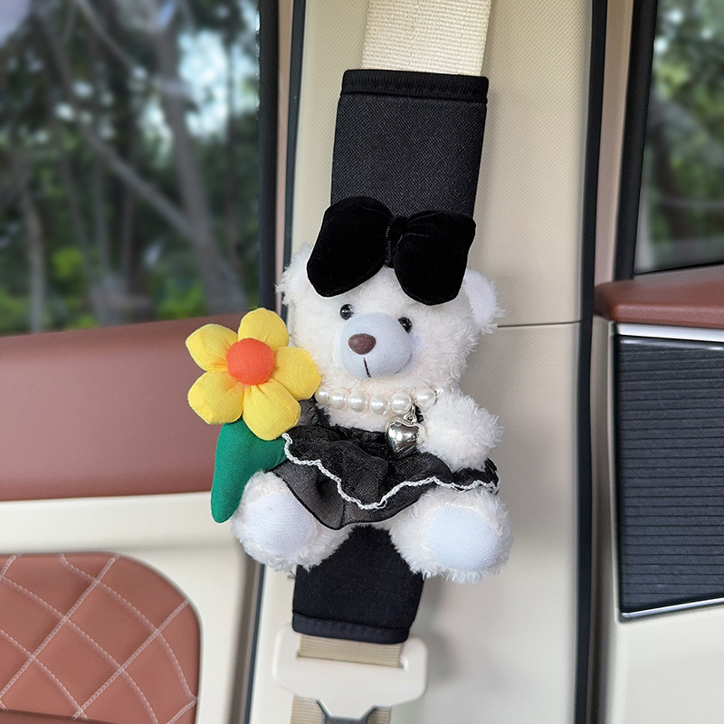 Hua Xinmo Sileda Meškių Pečių Diržo Apsauga, Polüester, 120 g, Auto Sise Dekoratsioon