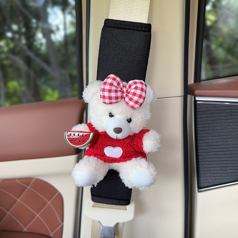 Hua Xinmo Sileda Meškių Pečių Diržo Apsauga, Polüester, 120 g, Auto Sise Dekoratsioon