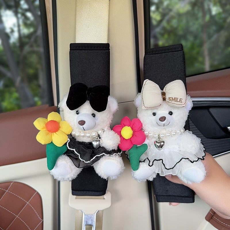 Hua Xinmo Sileda Meškių Pečių Diržo Apsauga, Polüester, 120 g, Auto Sise Dekoratsioon