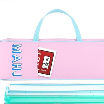 Geantă de depozitare Mahjong, cu capacitate mare – geantă de mână portabilă, geantă de călătorie multifuncțională, material poliester