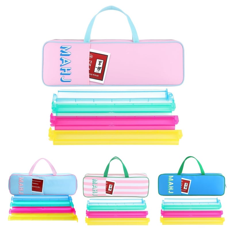 Geantă de depozitare Mahjong, cu capacitate mare – geantă de mână portabilă, geantă de călătorie multifuncțională, material poliester