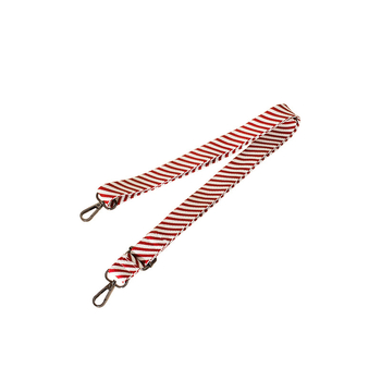 Somas pleca siksna, regulējama, adīta, krāsainas svītras, poliesteris