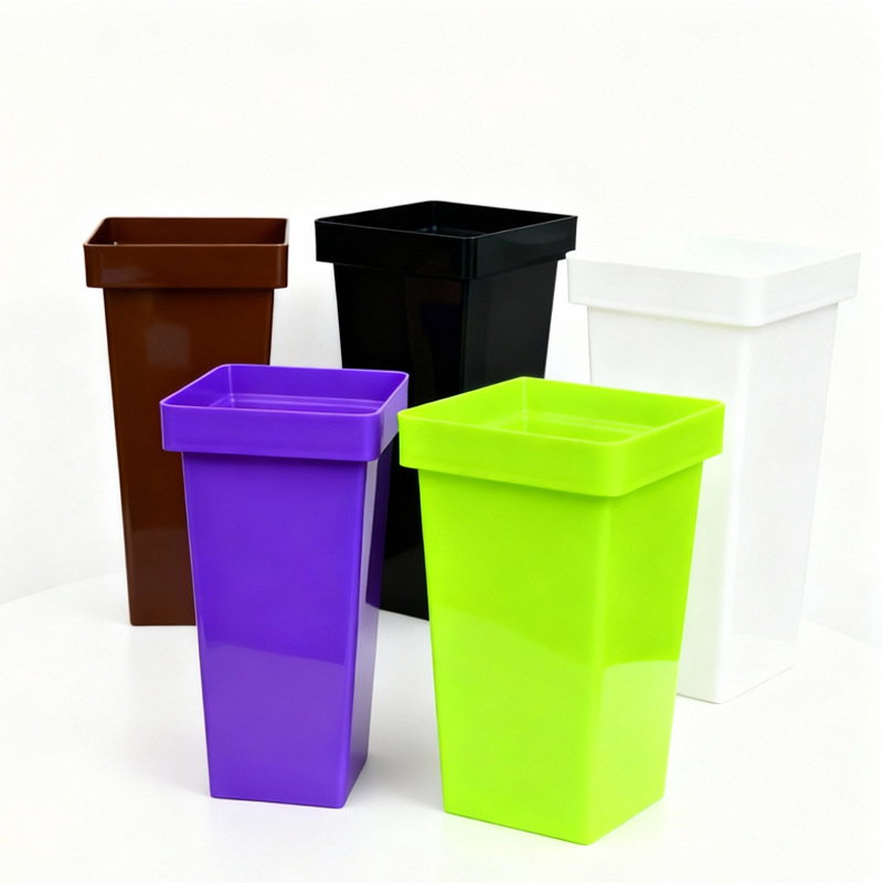Plastična posuda za bukete cvijeća, četvrtaste, velike veličine, za kućnu uporabu ili izlog cvjećarne