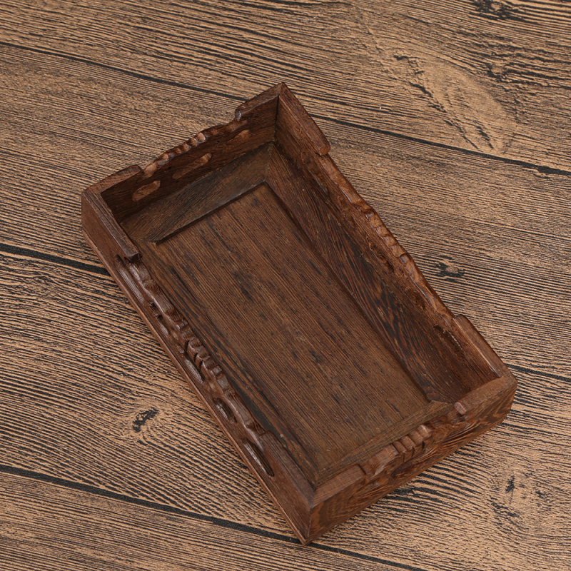 Класическа дървена основа за скулптура – резбована база с персонализирана обработка за Buddha статуя, чайник и цветарник/аквариум