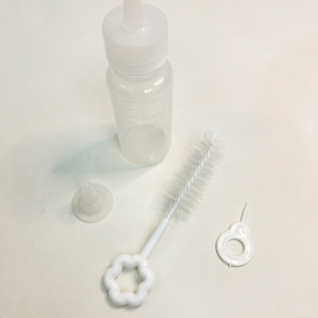 Szilikon etetőpalack macskáknak, kis cumival, cikkszám 6070, 200 darabos doboz, háziállatok etető eszköze