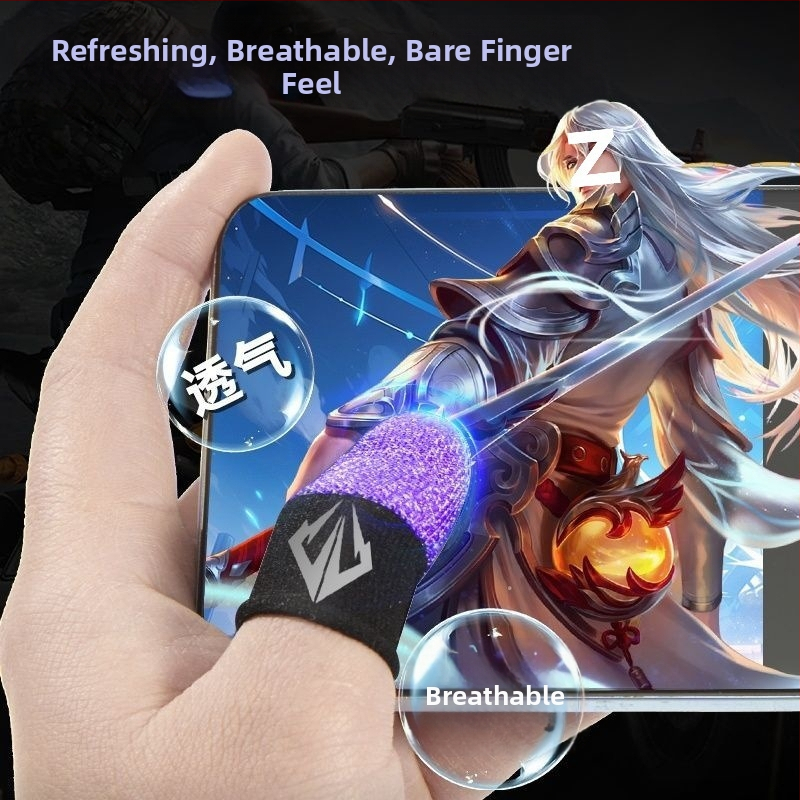 Prstové návleky na mobilné hry santi-pot a protišmykom (PUBG Mobile)