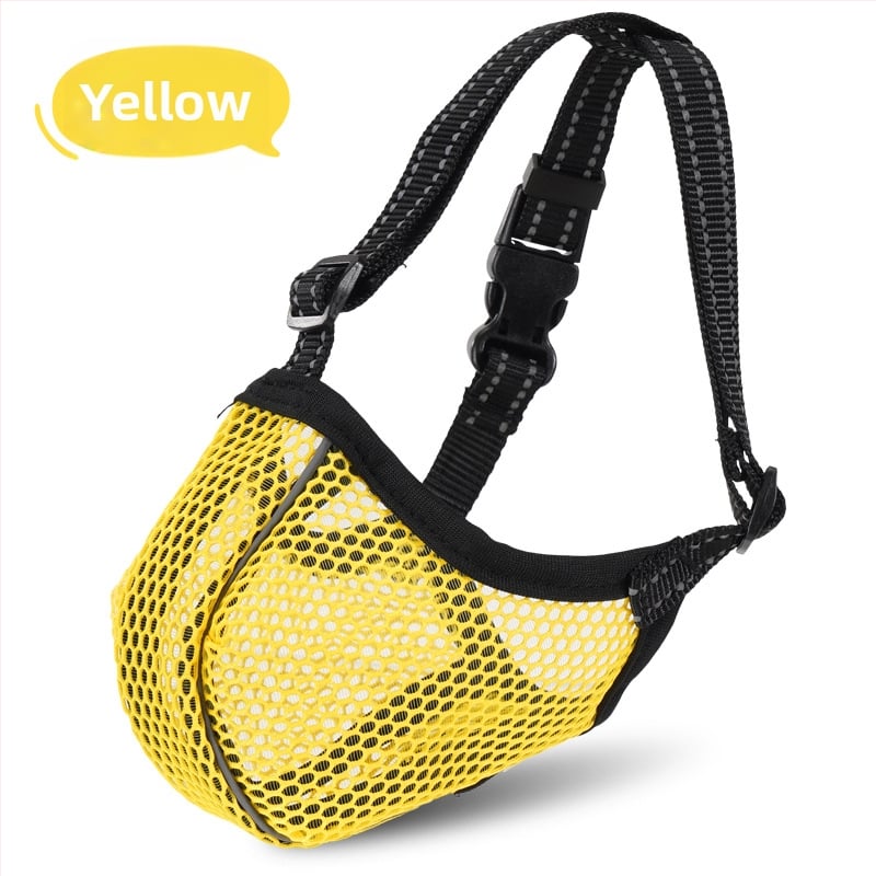 Move πολυεστερική μάσκα σκύλου, ρυθμιζόμενη, διαπνέουσα με δίχτυ, κατά του δαγκώματος, κατά του τρώματος και κατά του γαβγίσματος