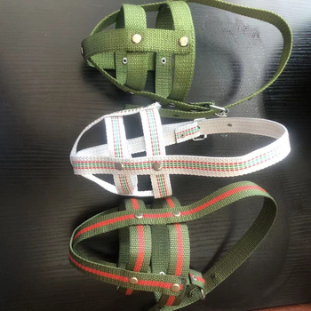 Μουζλ σκύλου με πλέγμα από ύφασμα – ρυθμιζόμενο, αντιδαγκωματικό