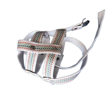 Μουζλ σκύλου με πλέγμα από ύφασμα – ρυθμιζόμενο, αντιδαγκωματικό