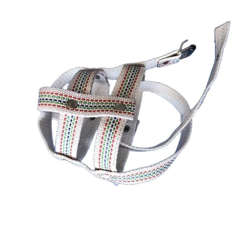 Μουζλ σκύλου με πλέγμα από ύφασμα – ρυθμιζόμενο, αντιδαγκωματικό