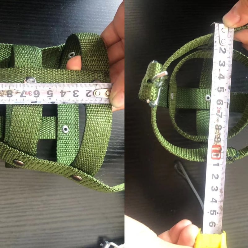 Μουζλ σκύλου με πλέγμα από ύφασμα – ρυθμιζόμενο, αντιδαγκωματικό