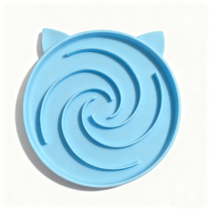 Μπολ σιλικόνης για αργή σίτιση κατοικίδιων με βεντούζα – αποτροπή ανατροπής και πνιγμού, μαξιλάρι γλείψιμο