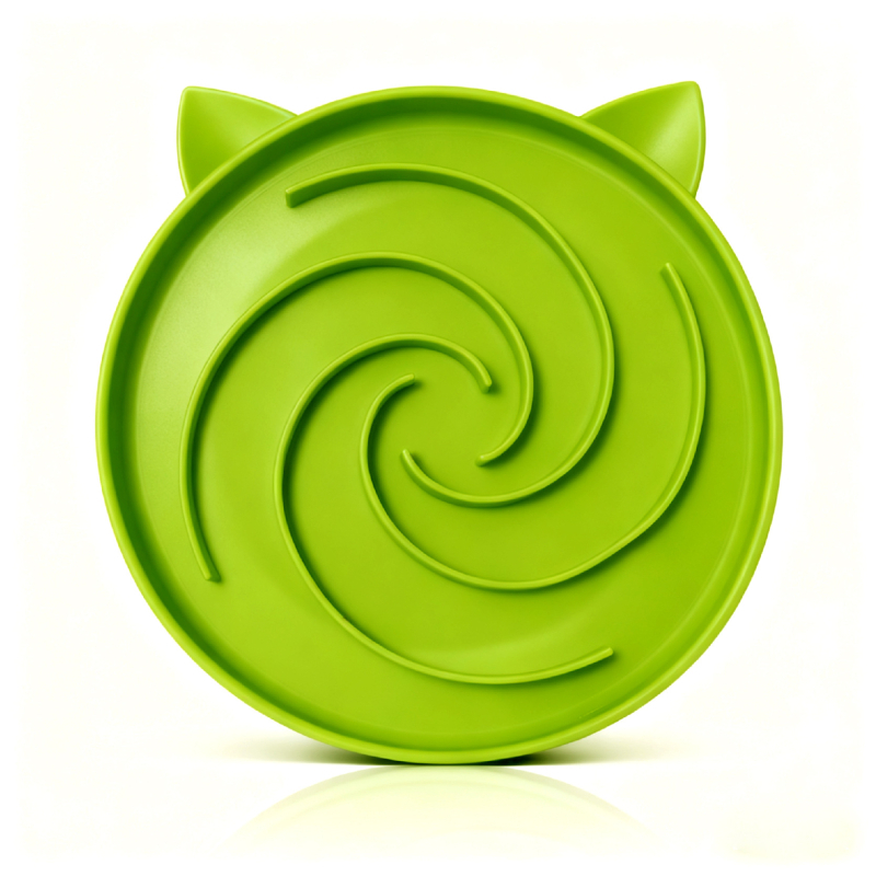 Μπολ σιλικόνης για αργή σίτιση κατοικίδιων με βεντούζα – αποτροπή ανατροπής και πνιγμού, μαξιλάρι γλείψιμο